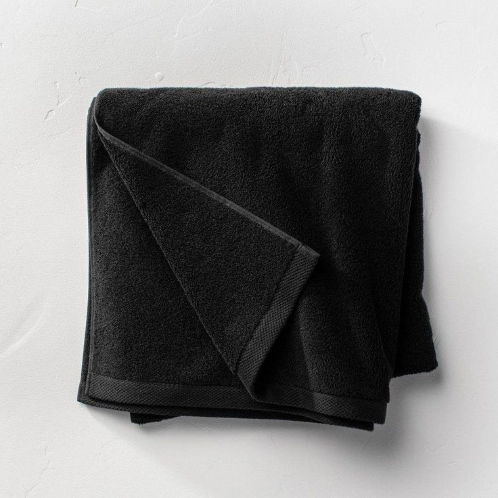 Black cotton salon towel