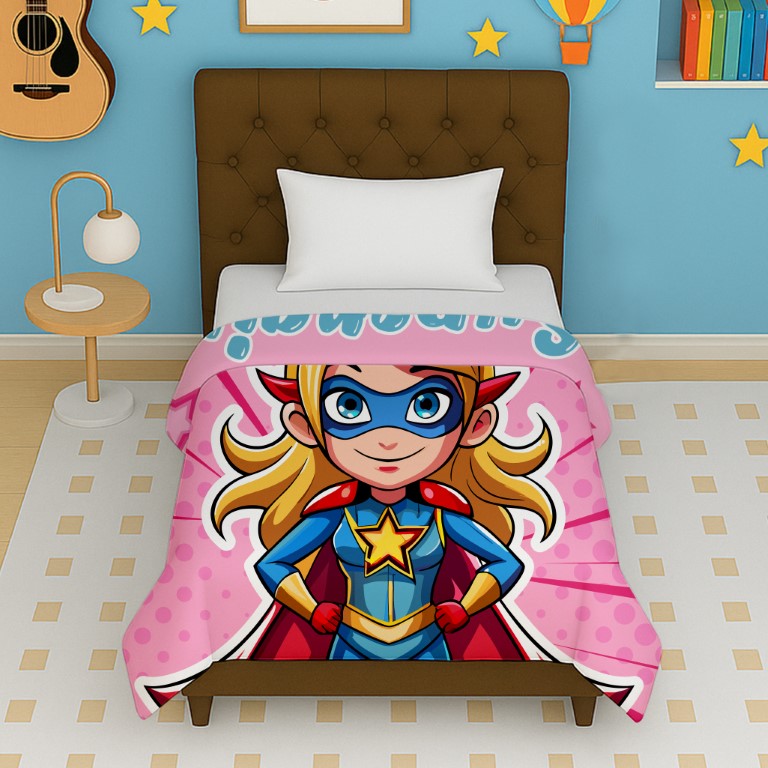 Happy Toons super girl kids dohar